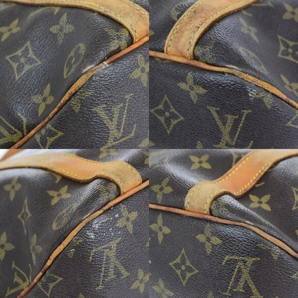 LOUIS VUITTON Sac Shopping Shoulder Tote Bag Monogram Leather - Picture 8 of 16